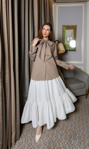 Lady Skirt in Beige