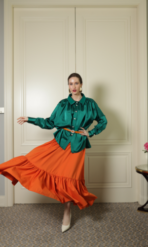 Lady Skirt in Orange