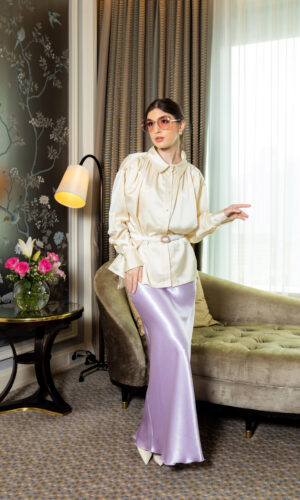 DSAKS Signature Skirt in Glam Lilac