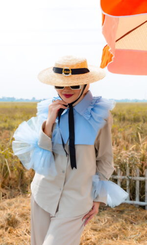 CAMILLA SHIRT IN LIGHT BLUE