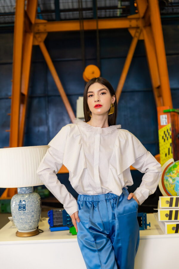 ODELIA BLOUSE IN WHITE