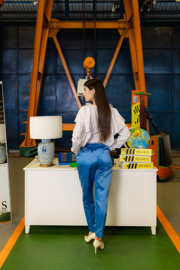 ODELIA BLOUSE IN WHITE - Image 5